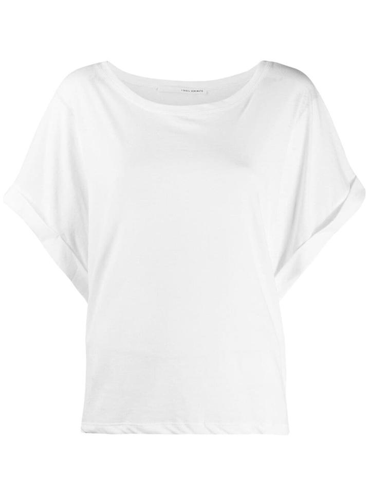 Isabel Benenato Hi-low Hem T-shirt - White