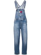 Tommy Jeans Denim Dungarees - Blue