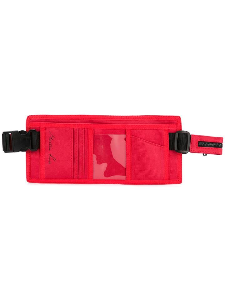 Martine Rose Wallet Waistpack - Red
