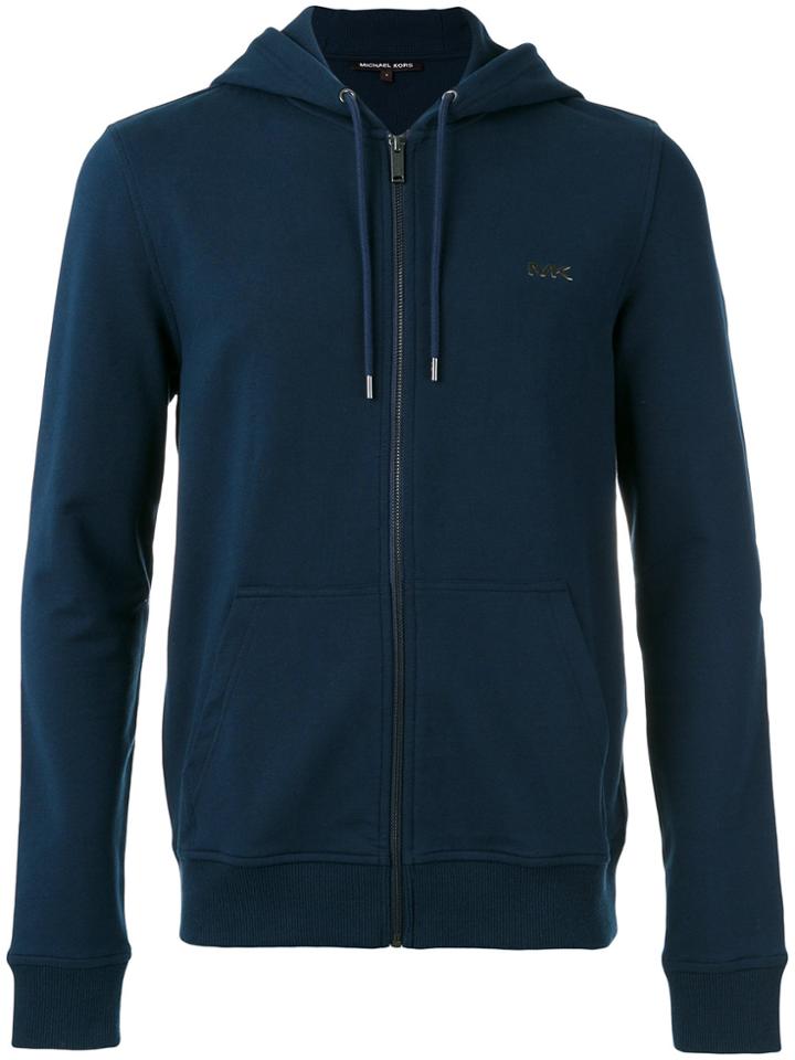 Michael Kors Zip Up Jacket - Blue