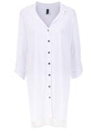 Lygia & Nanny Meline Uv Beach Shirt - White