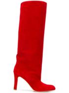 Manolo Blahnik Knee-high Boots - Red