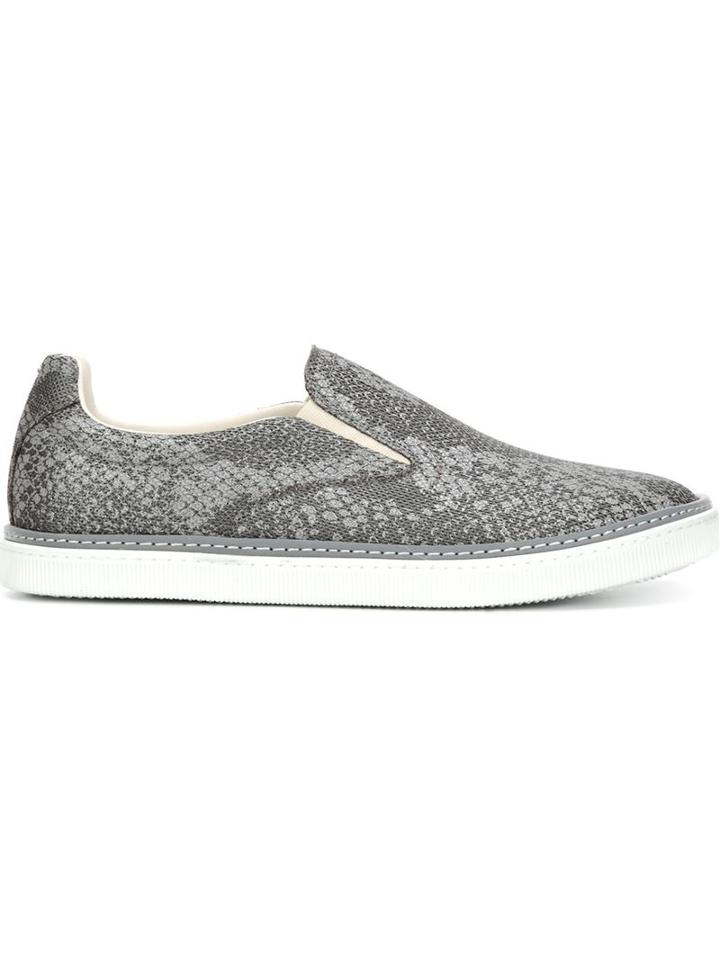 Maison Margiela Snakeskin Effect Sneakers