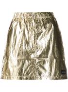 Calvin Klein Jeans Ruched Wasit Skirt - Gold