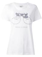 Zoe Karssen Printed T-shirt, Women's, Size: Small, White, Cotton
