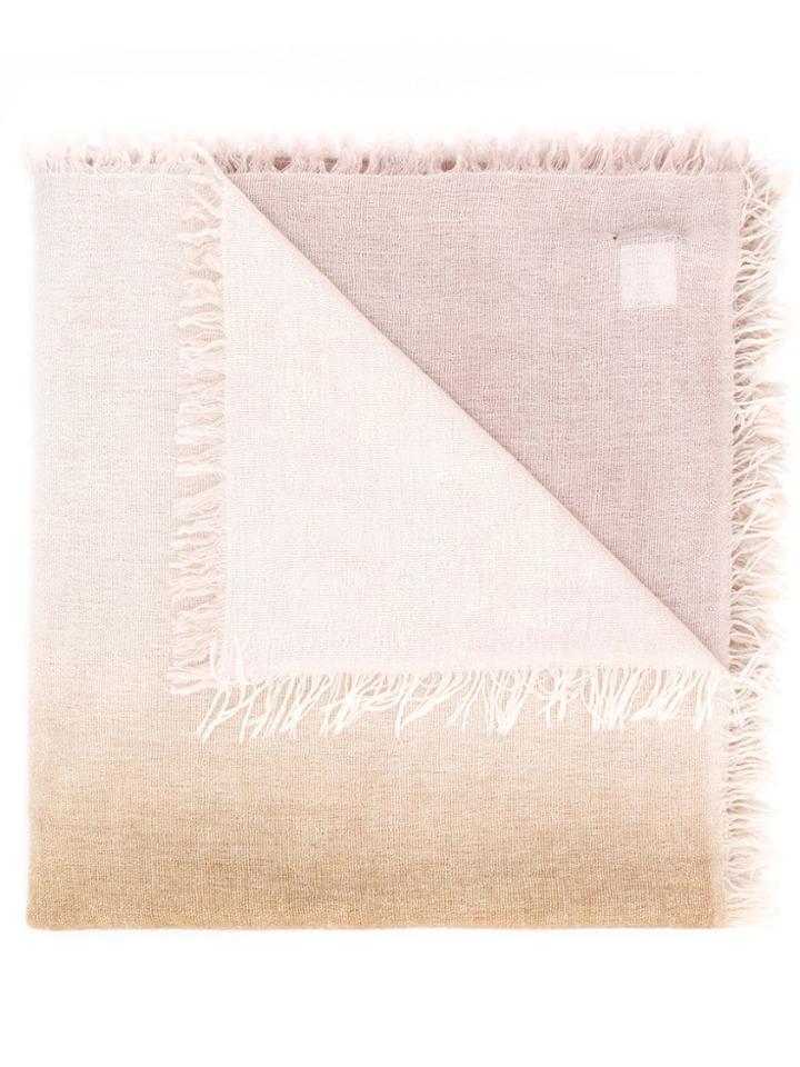 Faliero Sarti Ombre Fringe Scarf - Neutrals