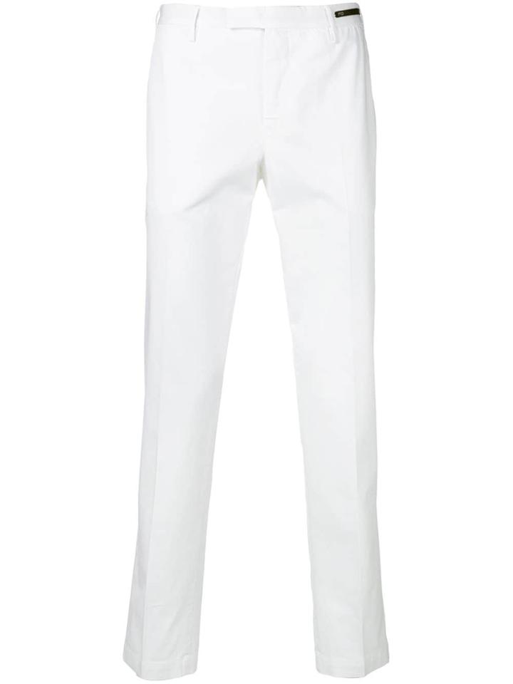 Pt01 Classic Skinny Trousers - White