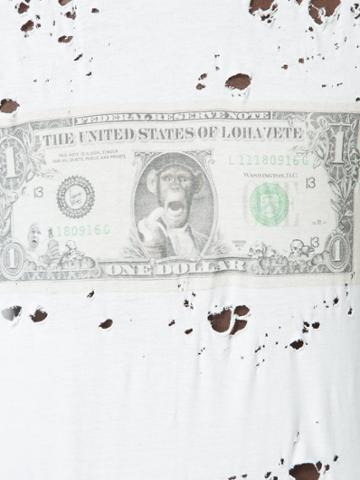Loha Vete Lohabux Dollar T-shirt - White