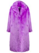 Stand Studio Faux Fur Coat - Purple