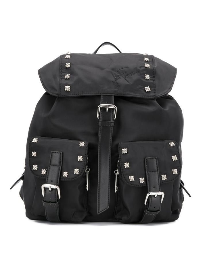 John Richmond Junior Studded Changing Backpack - Black