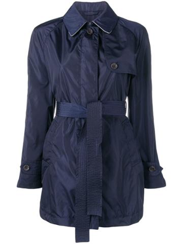 Sealup Belted Trenchcoat - Blue