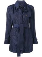 Sealup Belted Trenchcoat - Blue