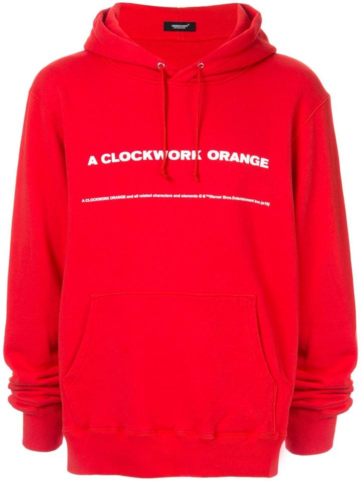 Undercover A Clockwork Orange Hoodie - Red