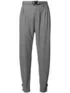 Alyx High Waisted Tapered Trousers - Grey