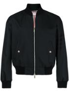 Thom Browne Funnel Neck Articulated Blouson - Black