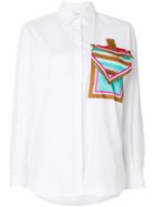 Marco De Vincenzo Foulard Popeline Shirt - White