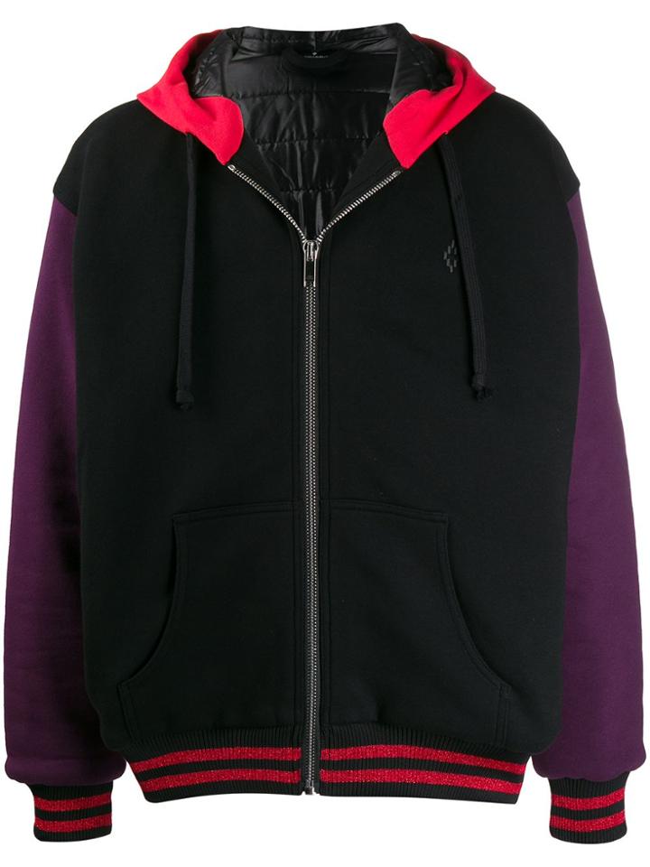 Marcelo Burlon County Of Milan Hooded Padded Jacket - Black