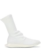 Rick Owens Drkshdw Sock Sneakers - White