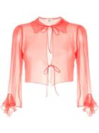 Maryam Nassir Zadeh Wren Blouse - Pink