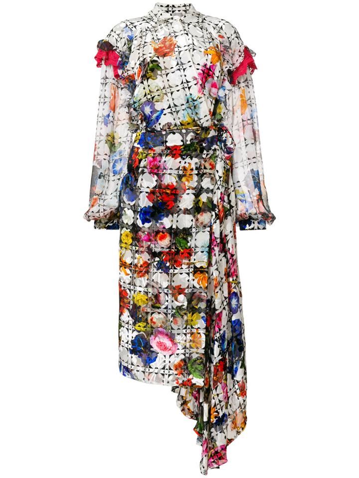 Preen By Thornton Bregazzi Thistle Dress - Multicolour