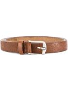Dsquared2 Classic Embossed Belt - Brown