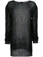 Lost & Found Ria Dunn Knitted Jumper - Black