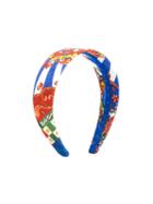 Dolce & Gabbana Kids Carretto Siciliano Print Hair Band, Girl's