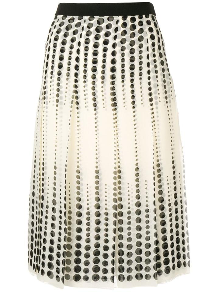 Giambattista Valli Pleated Midi Skirt - Neutrals