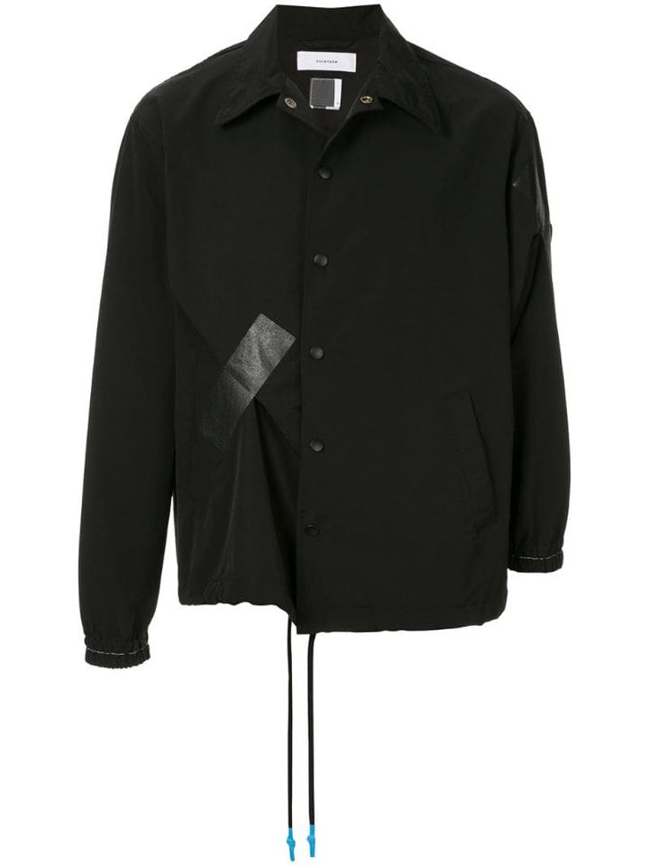 Facetasm Gathered Tape Jacket - Black