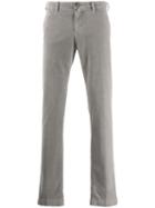 Jacob Cohen Regular-fit Corduroy Trousers - Grey