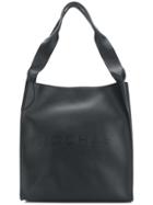 Rochas Large Boxy Tote - Black