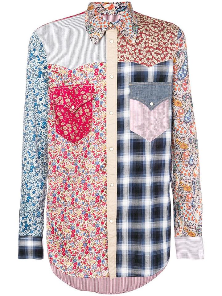 Dsquared2 Paisley Print Shirt - Blue