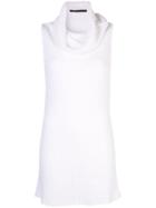 Haider Ackermann Ribbed Tank Top - White