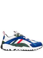Moncler Colour Block Sneakers - Blue