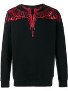 Marcelo Burlon County Of Milan 'esmeralda' Sweatshirt, Men's, Size: Large, Black, Cotton