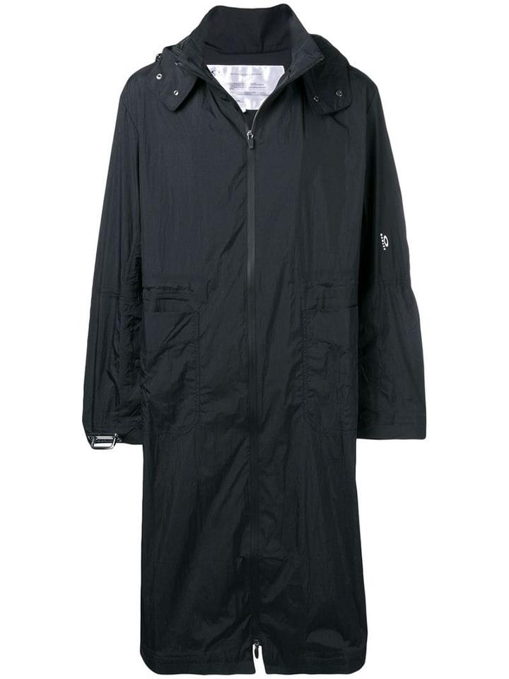 Oakley By Samuel Ross Zipped Hooded Coat - Black