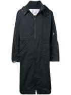 Oakley By Samuel Ross Zipped Hooded Coat - Black
