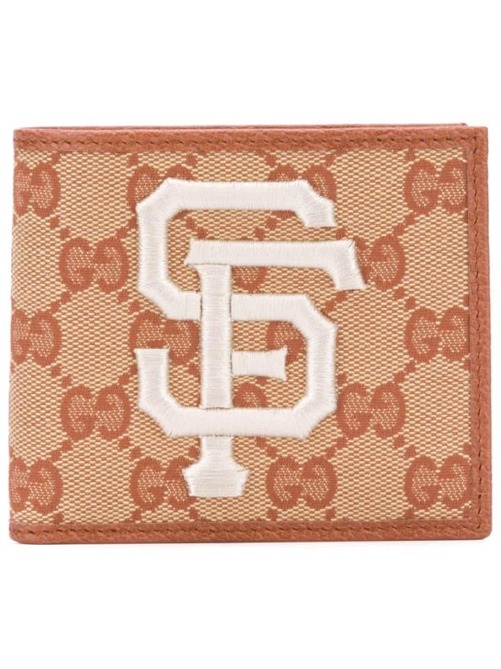Gucci Wallet With Sf Giants&trade; Patch - Brown