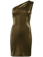 Haney Shimmer Mini Dress - Black