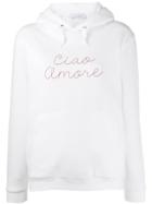 Giada Benincasa Ciao Amore Hoodie - White