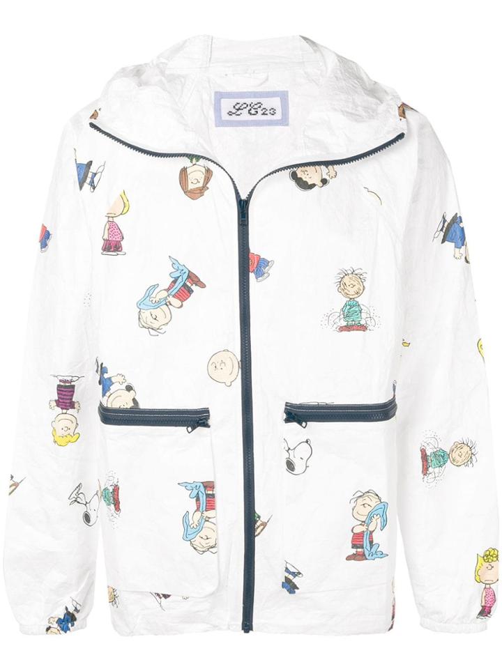 Lc23 Tyvek Printed Jacket - White