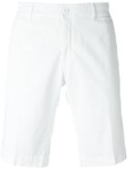 Moncler Bermuda Shorts, Men's, Size: 48, White, Cotton/spandex/elastane