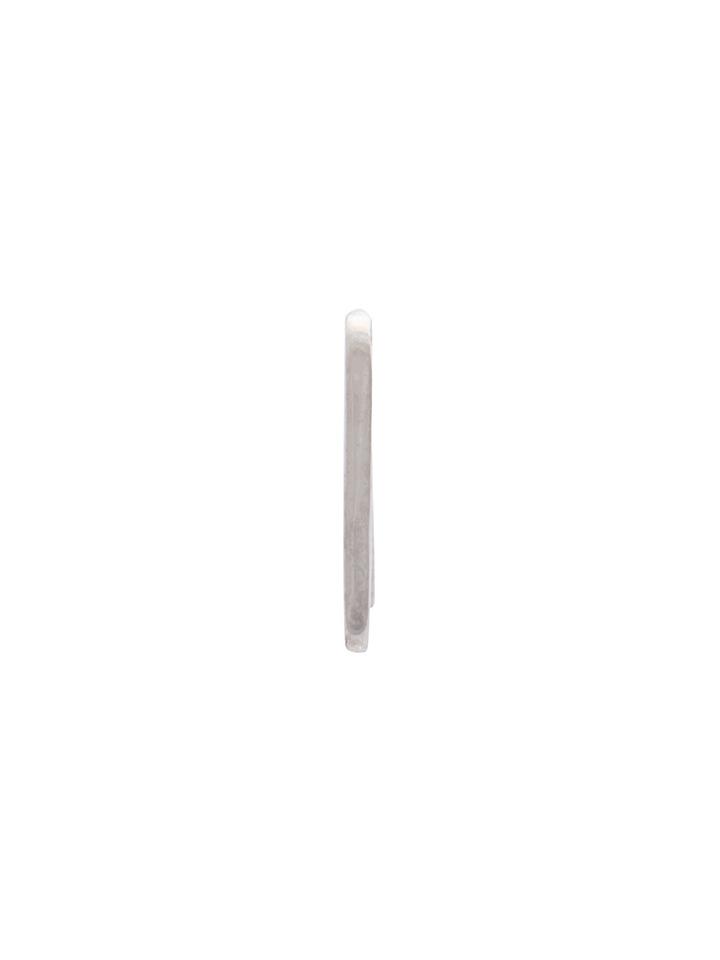 Biis Linear Shape Earrings - Grey