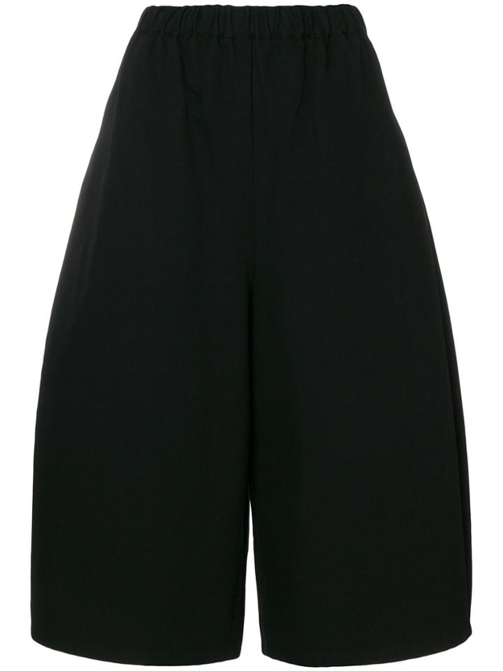 Junya Watanabe Comme Des Garçons Cropped Trousers - Black