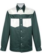 Calvin Klein 205w39nyc Paneled Western Shirt - Green