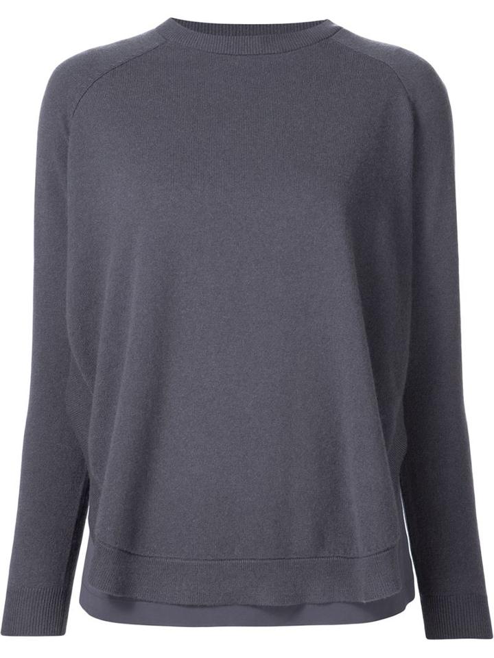 Brunello Cucinelli Curved Hem Sweater