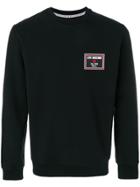 Love Moschino Logo Patch Sweatshirt - Black