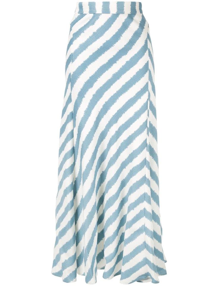Christopher Esber Cumulus Godet Skirt - White