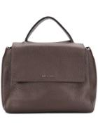Orciani Textured Tote Bag - Brown