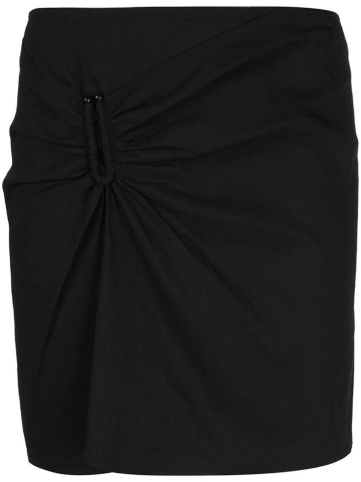 A.l.c. Gathered Mini Skirt - Black